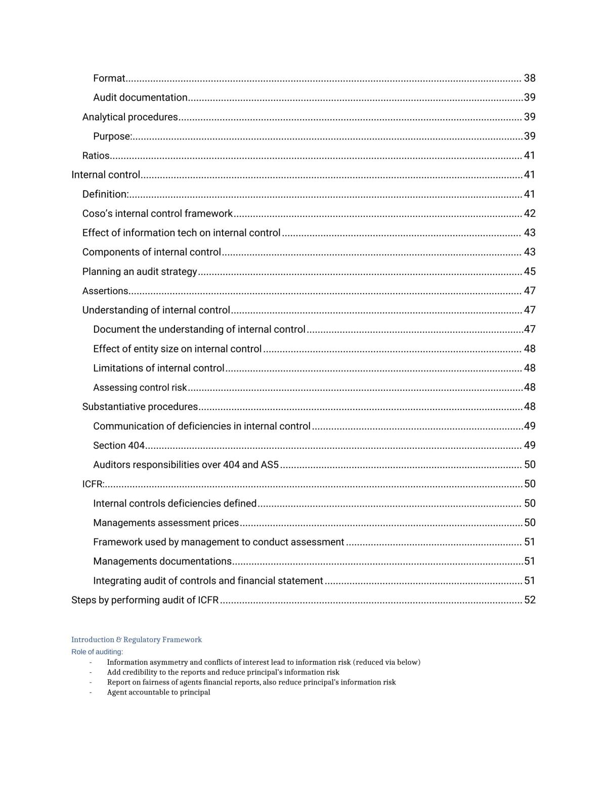 Audit Notes - Page 3