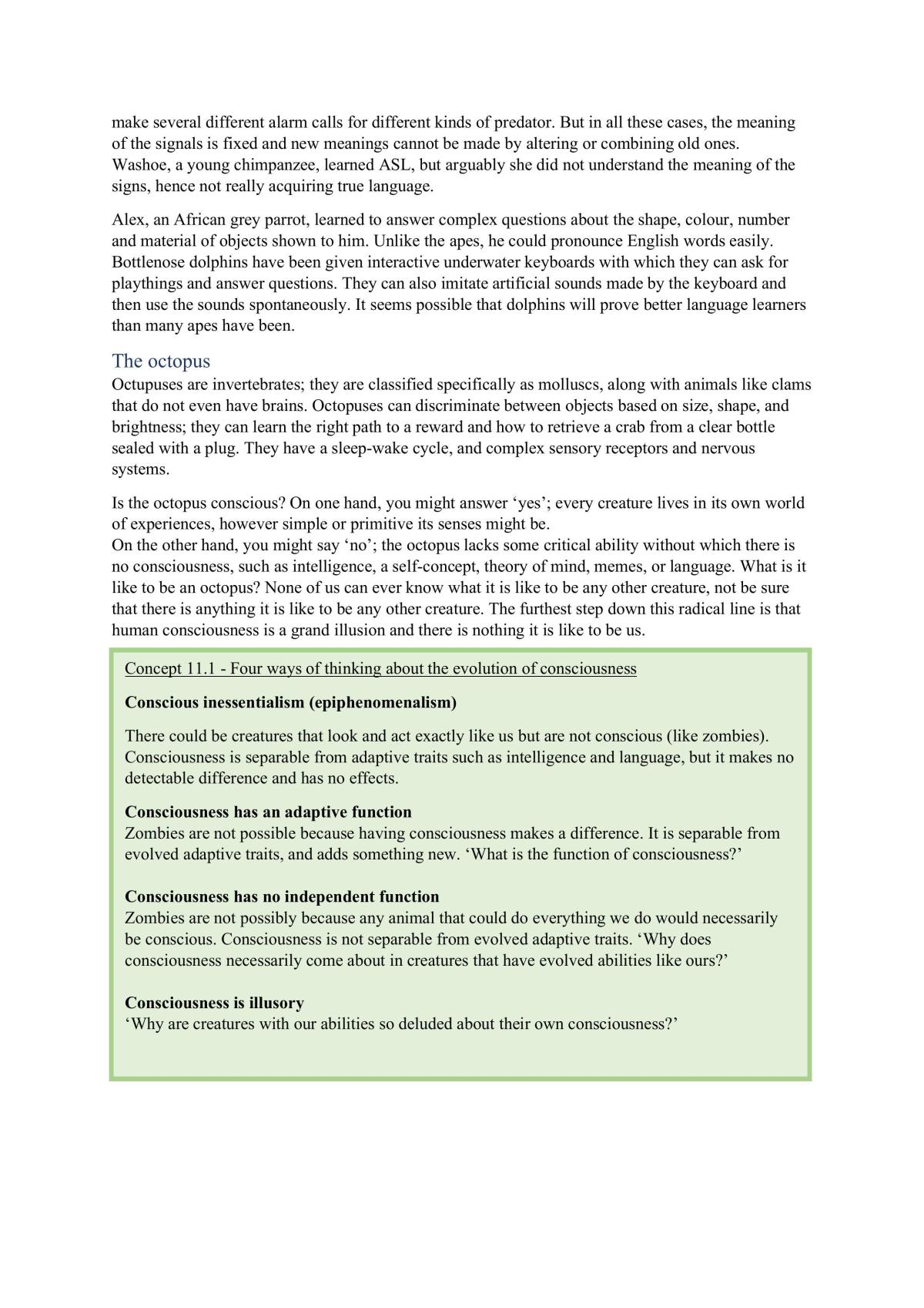Advanced Topics in Philosophy of Mind Summary - Page 54