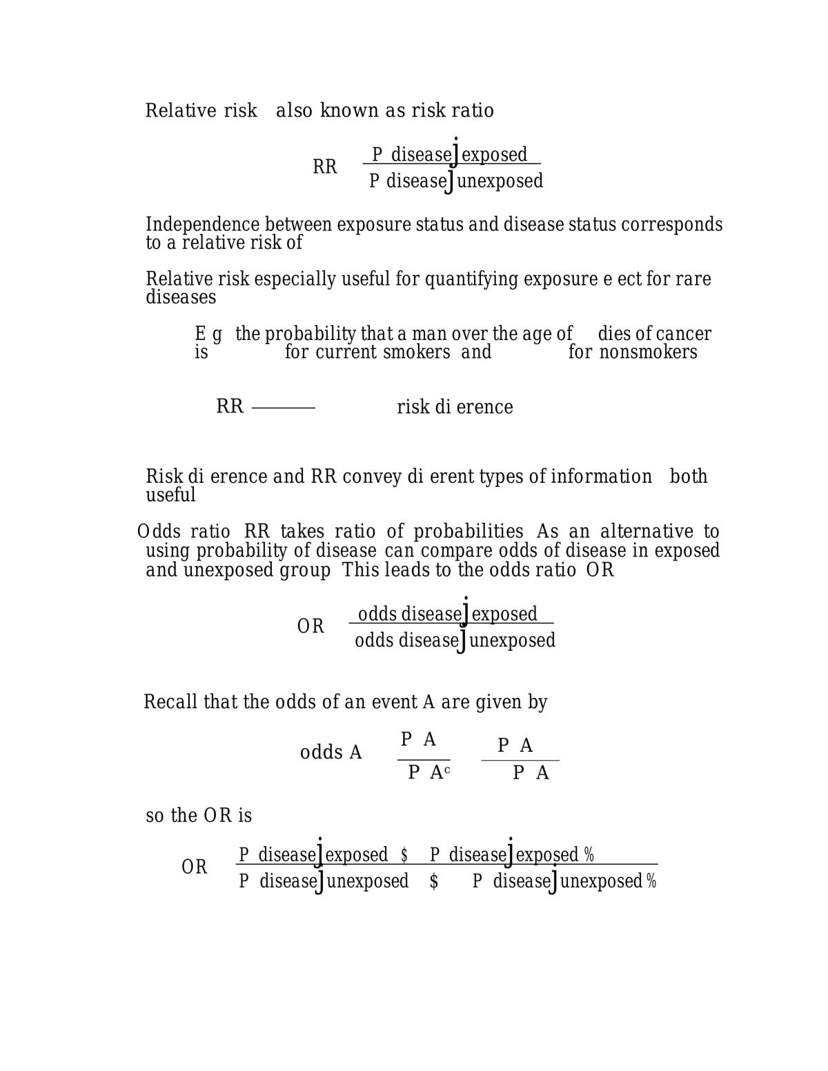 Biostatistics notes - Page 75
