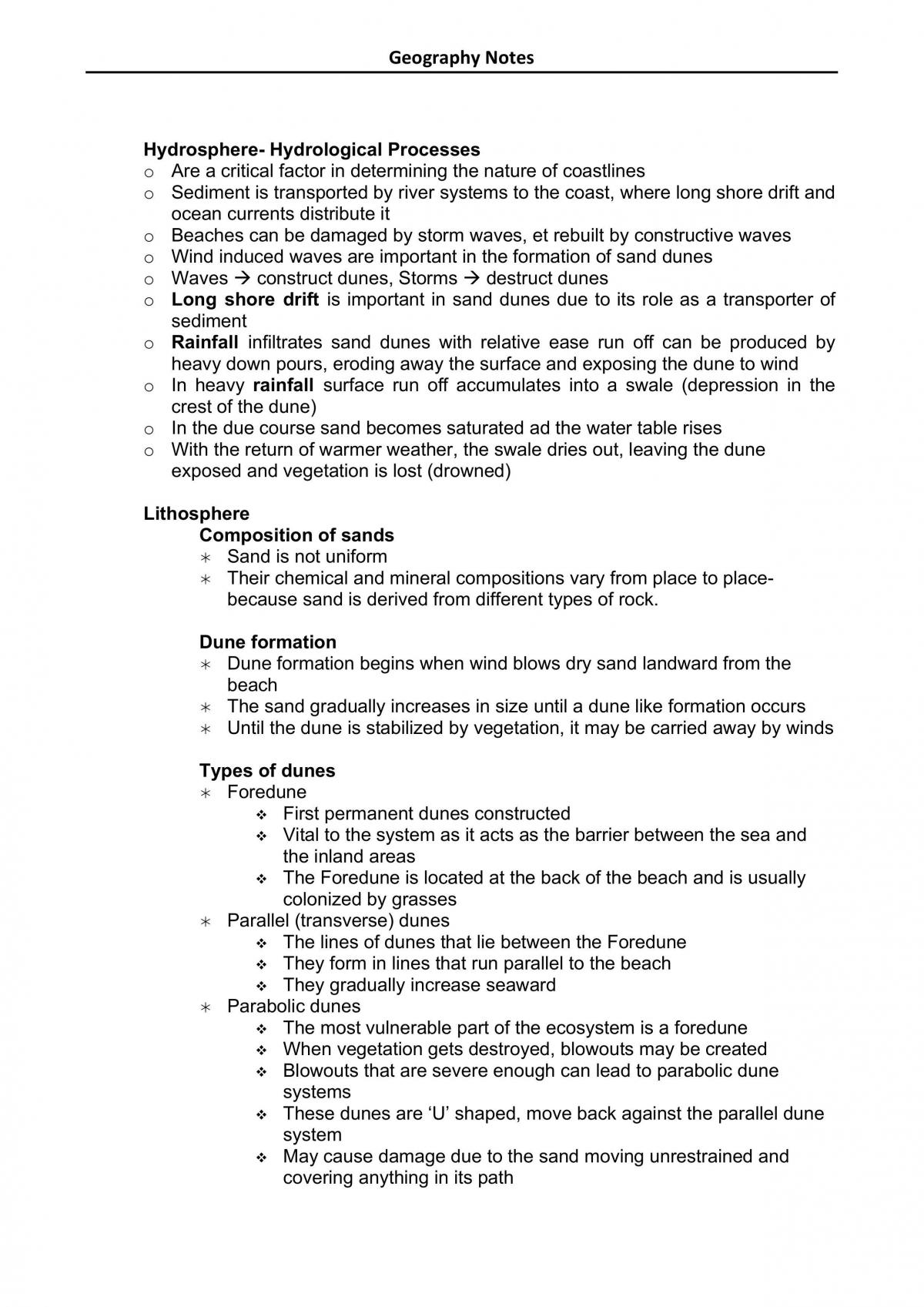 Ecosystems At Risk Notes - Page 16