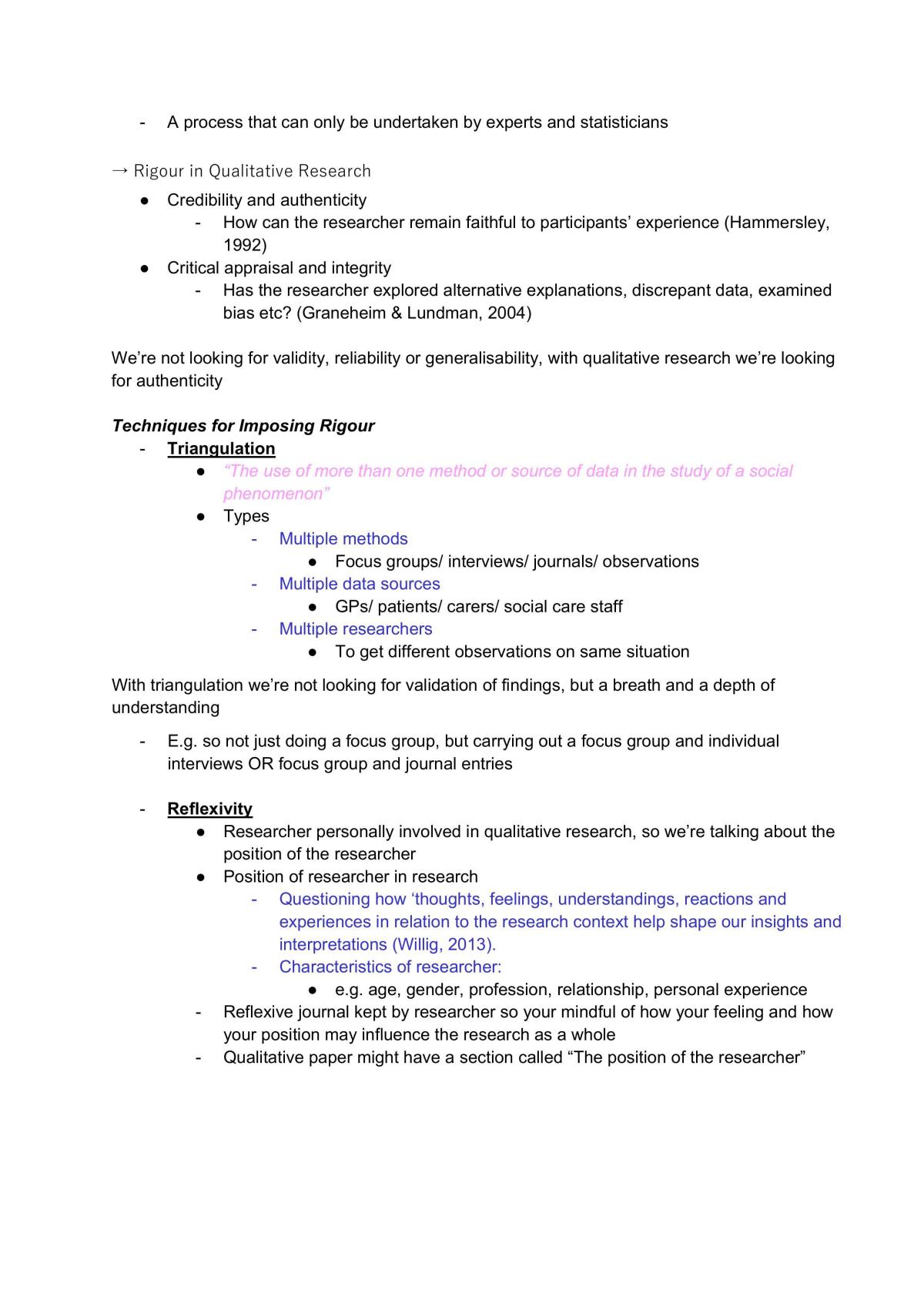 PS907 Advanced Quantitative & Qualitative Analysis Full Module Notes - Page 47