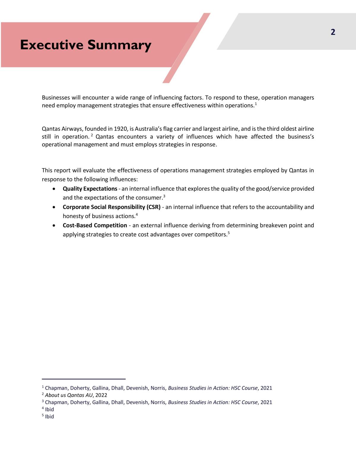 Qantas Operations Case Study - Page 3