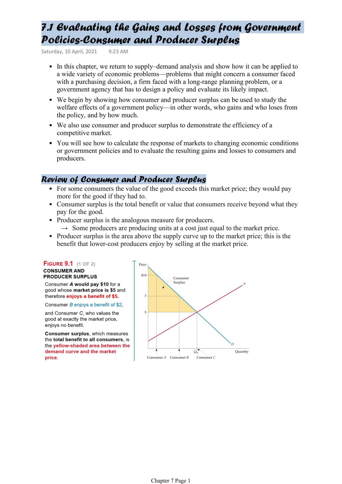 Microeconomics Notes - Page 32