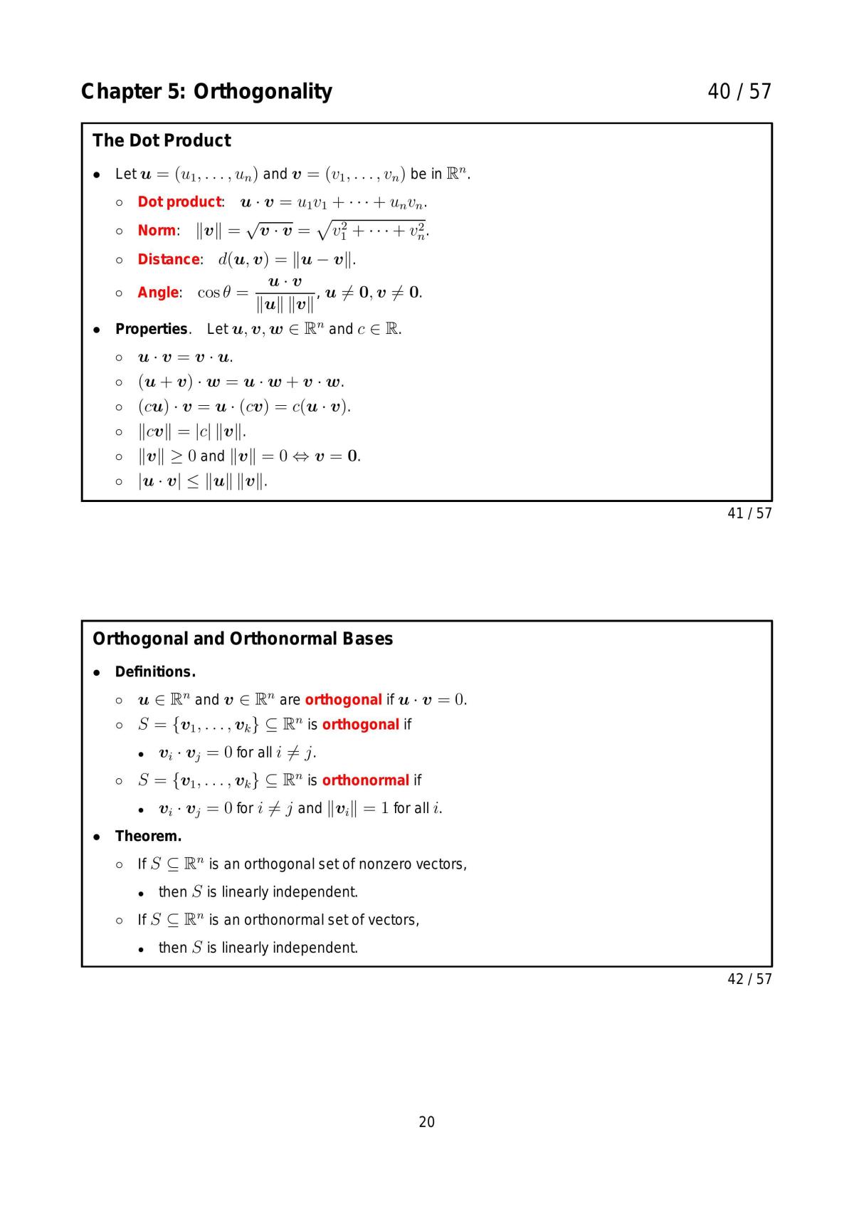 MA2001 Study Notes - Page 18