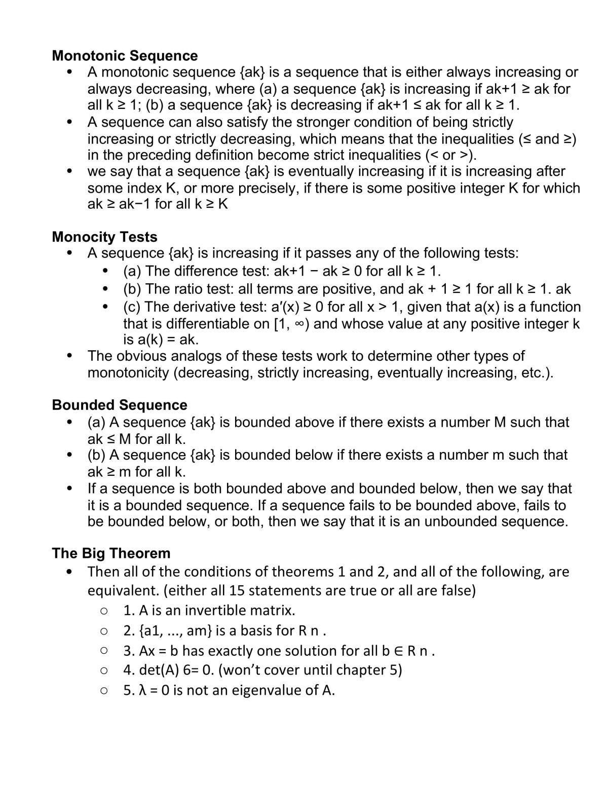 Study Guide for Calculus With Proofs - Page 12