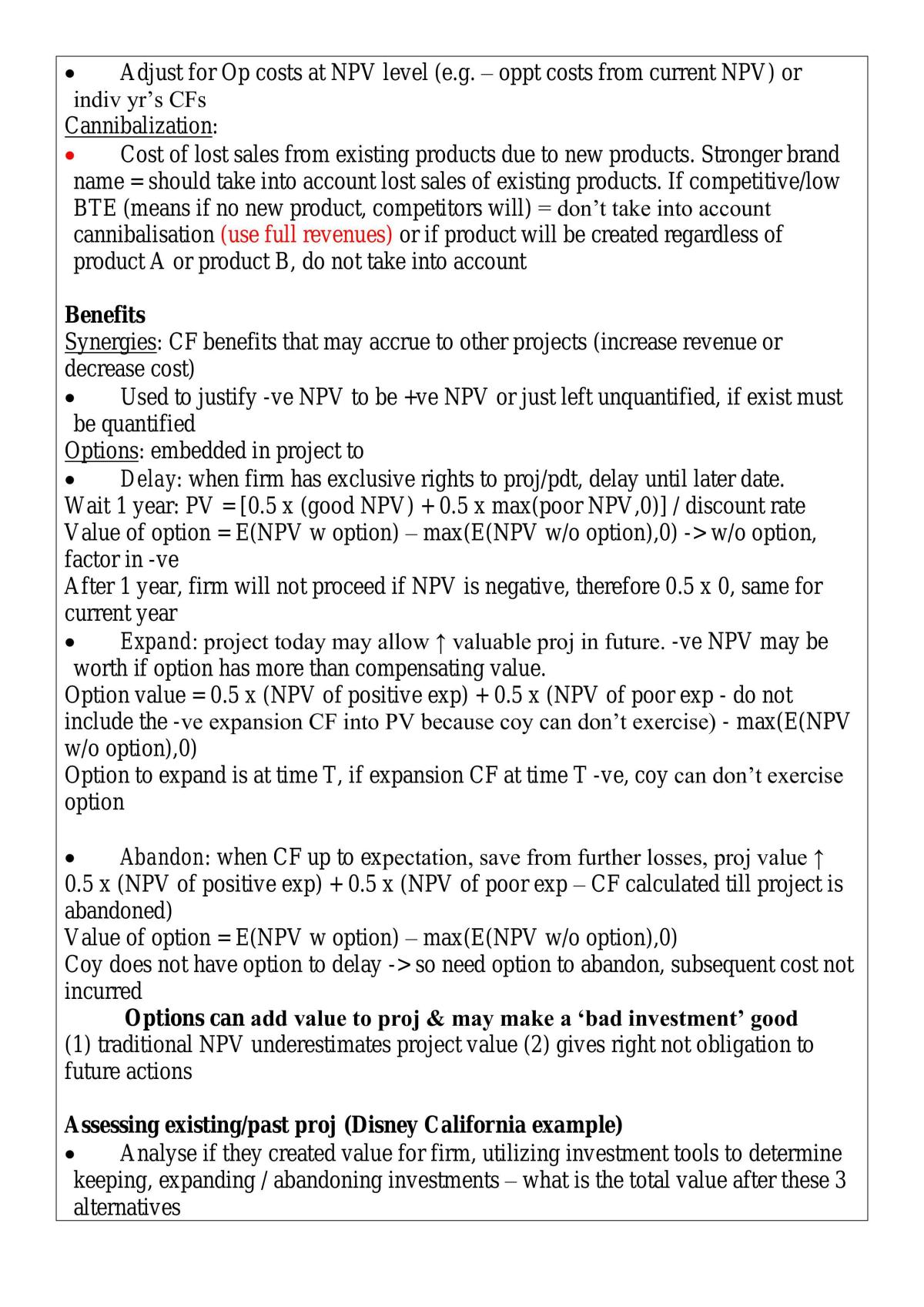 Corporate finance complete notes - Page 27