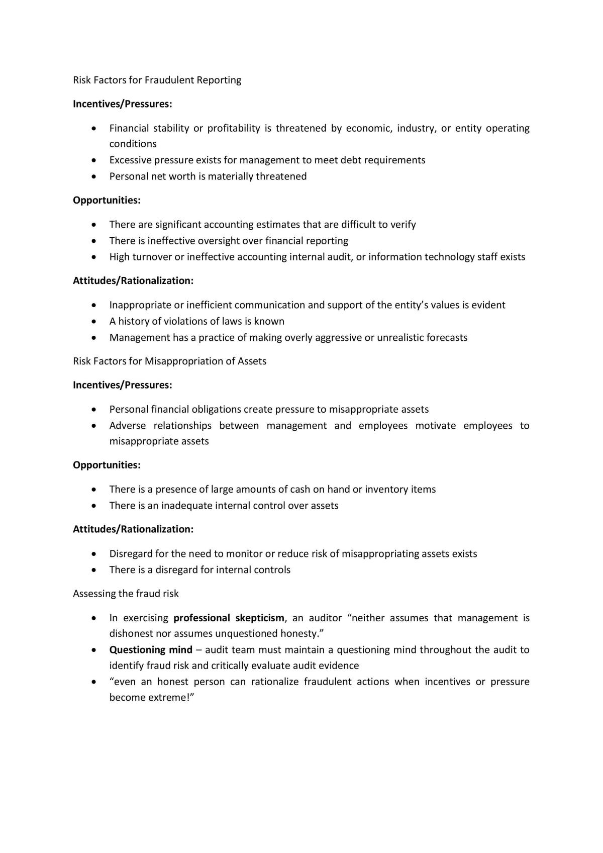 Advance Auditing Notes  - Page 52
