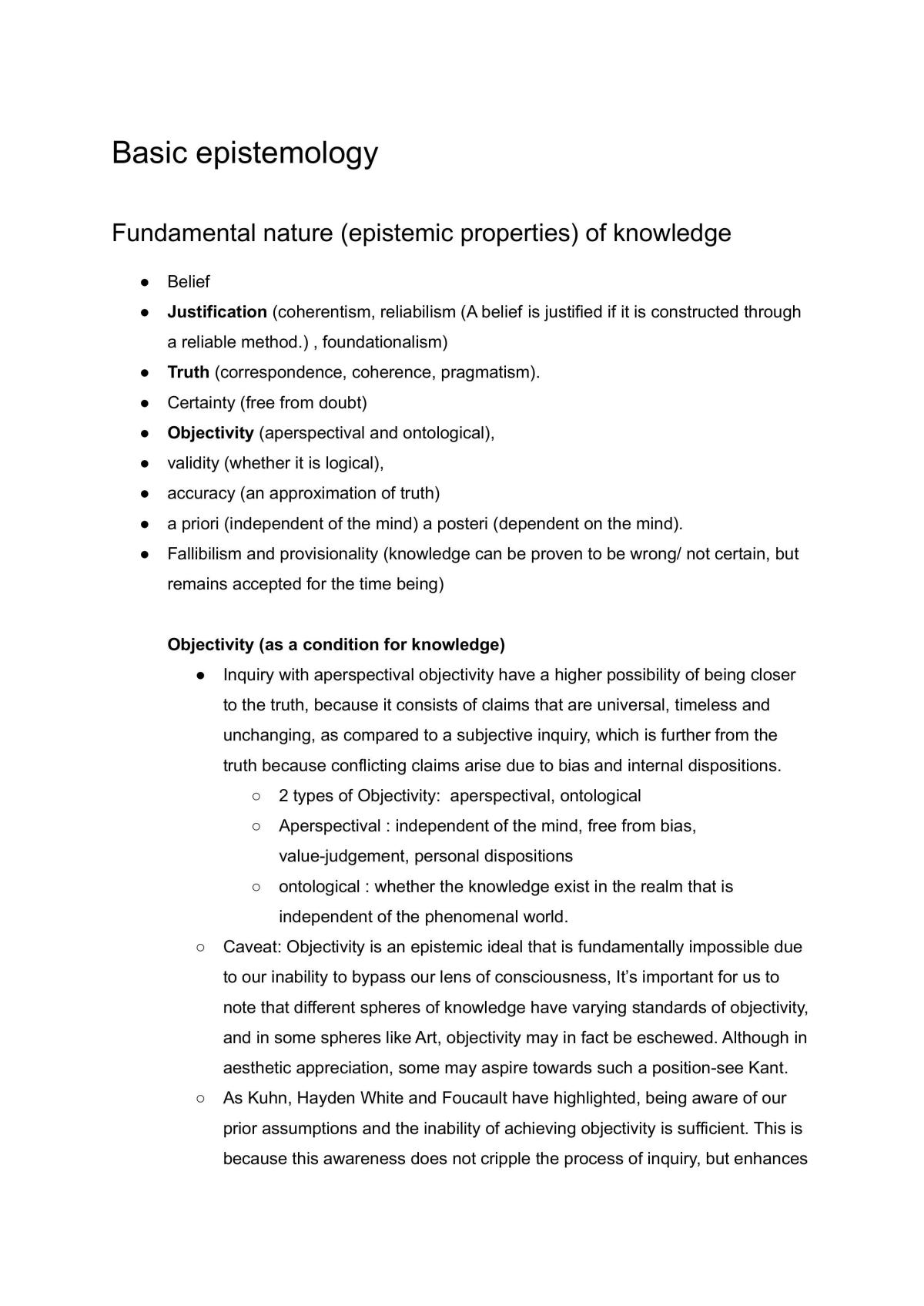 Knowledge and Inquiry Summary - Page 3