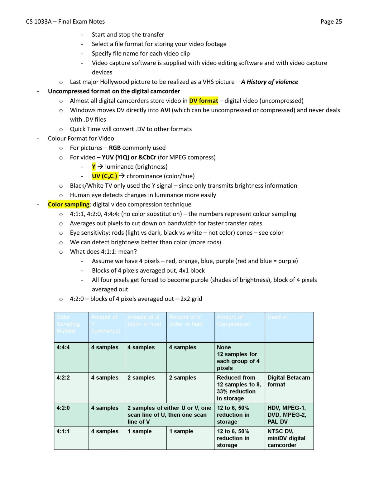 CompSci 1033 Course Notes - Page 25
