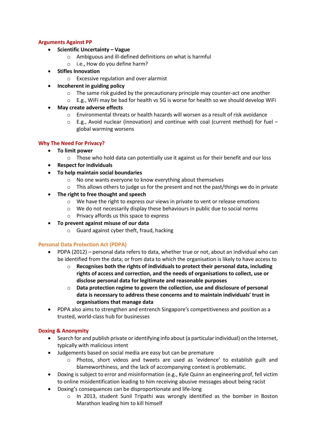 Ethics & Corporate Responsibility Notes - Page 31