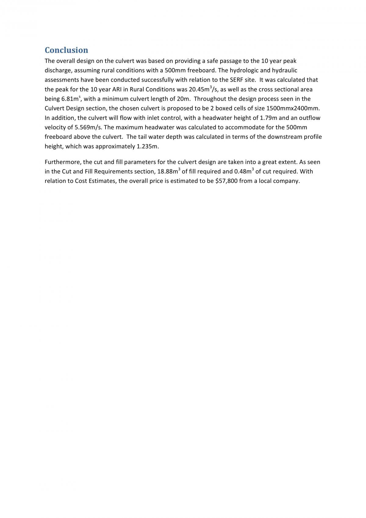 Catchment Analysis Project - Page 20