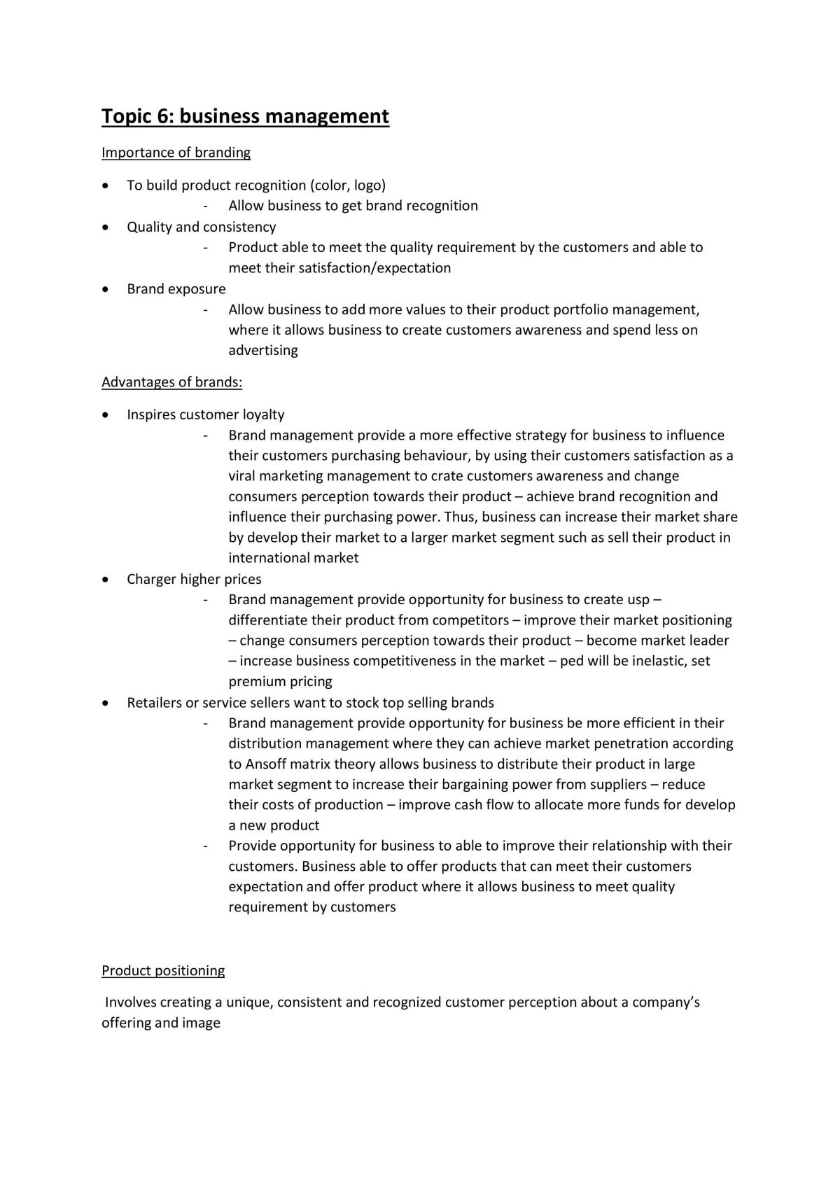 Notes for Principles of Marketing - Page 16