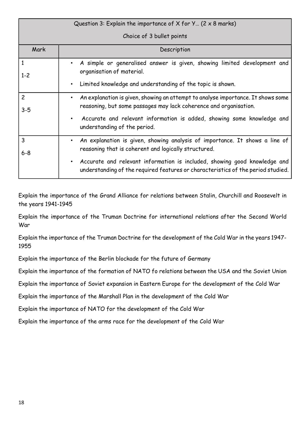 The Cold War - Complete GCSE Study Notes, 1941 - 1958 - Page 18