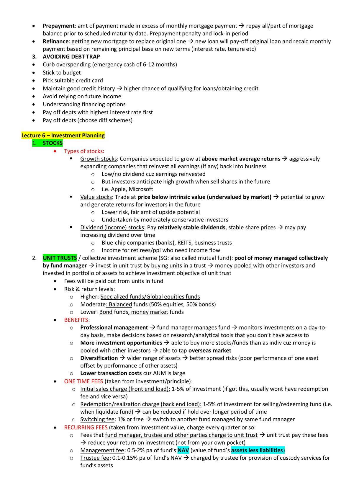 Fin3719 notes - Page 20