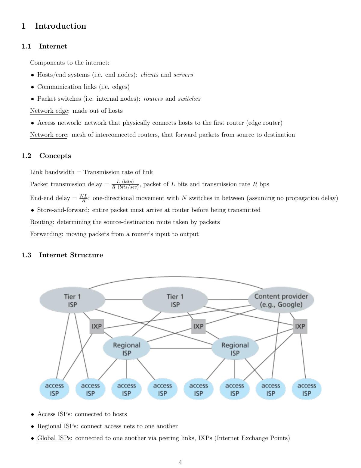 Introduction to Computer Networks Full Notes - Page 3