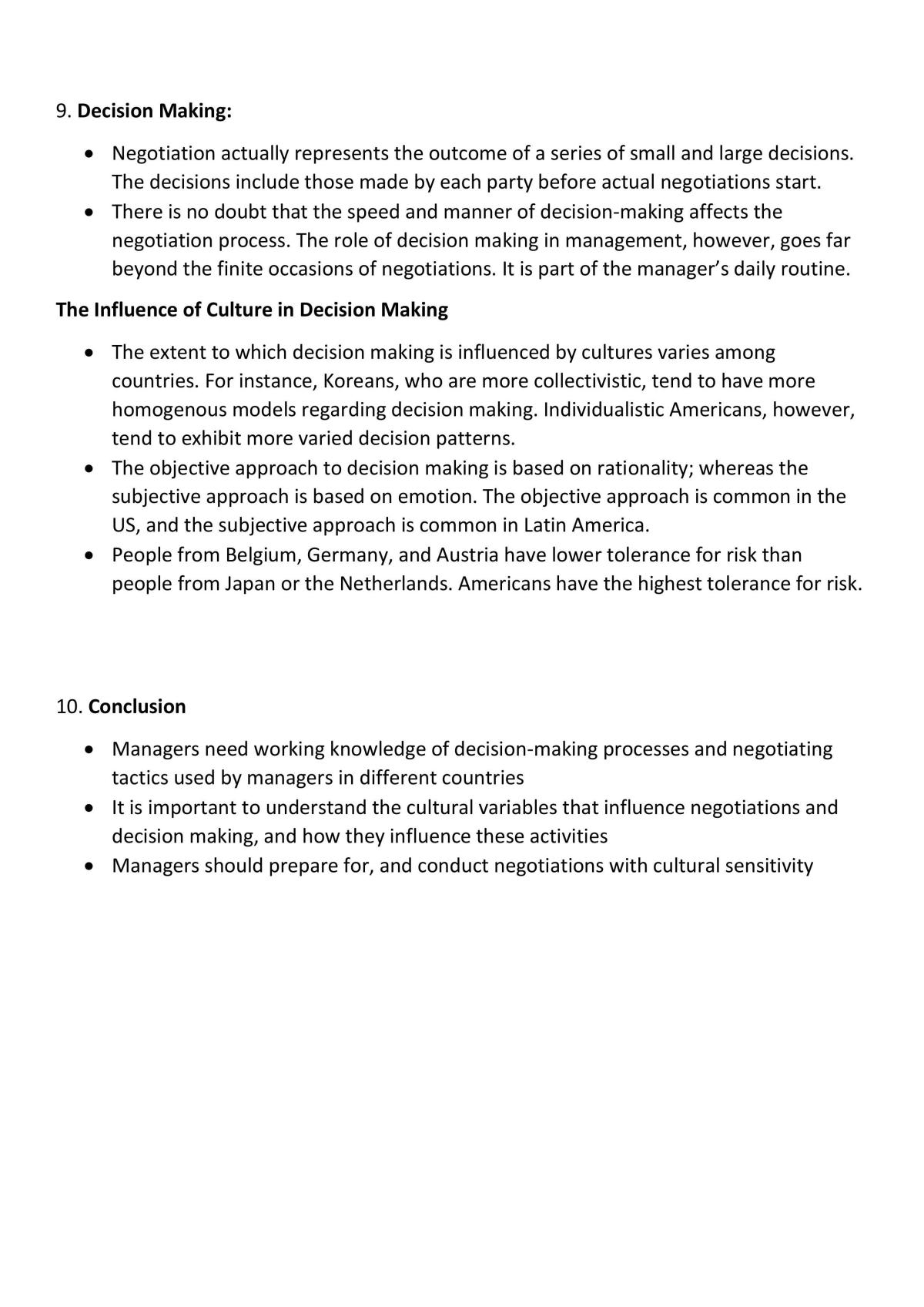 Inter-cultural management Notes - Page 64