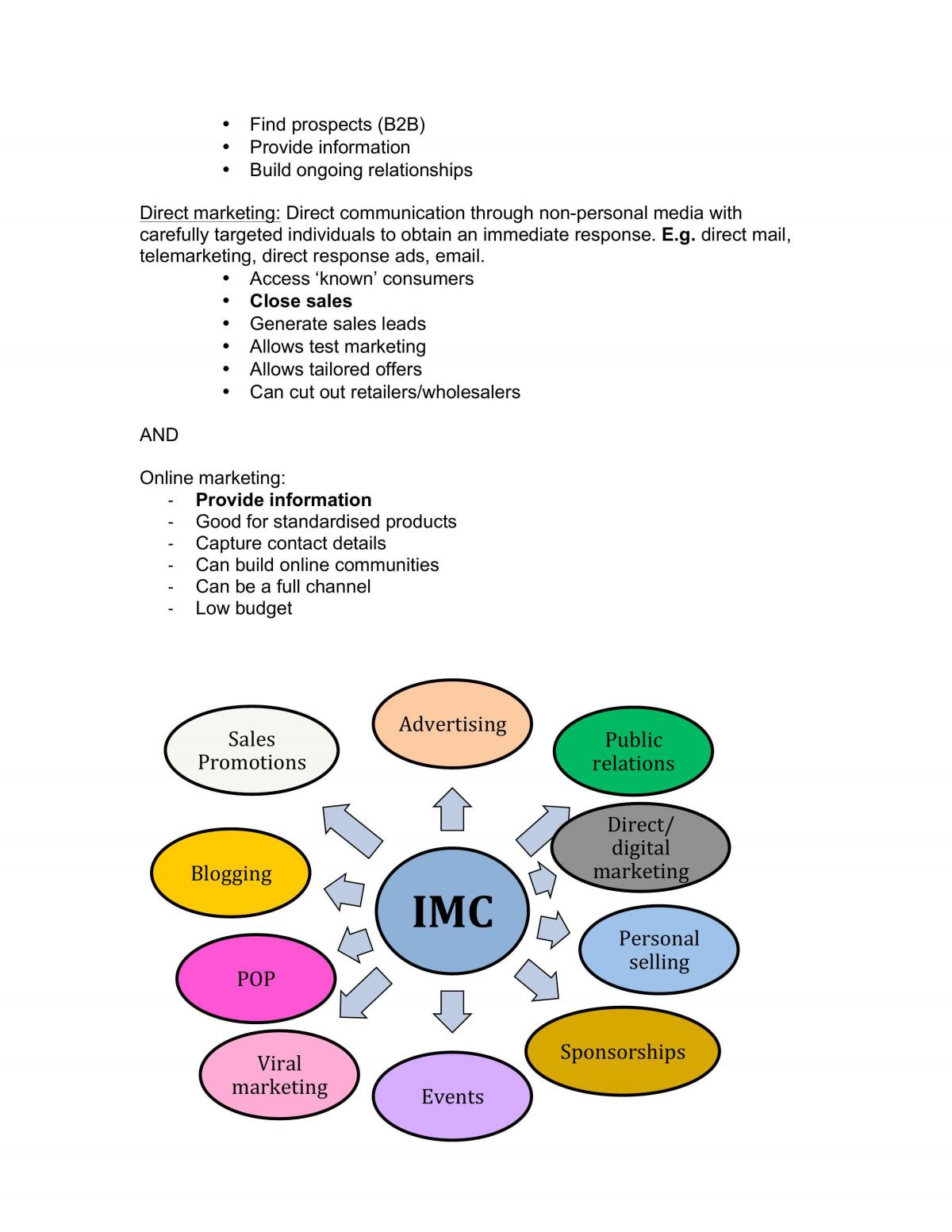 Marketing Principles notes Weeks 8-11 - Page 34