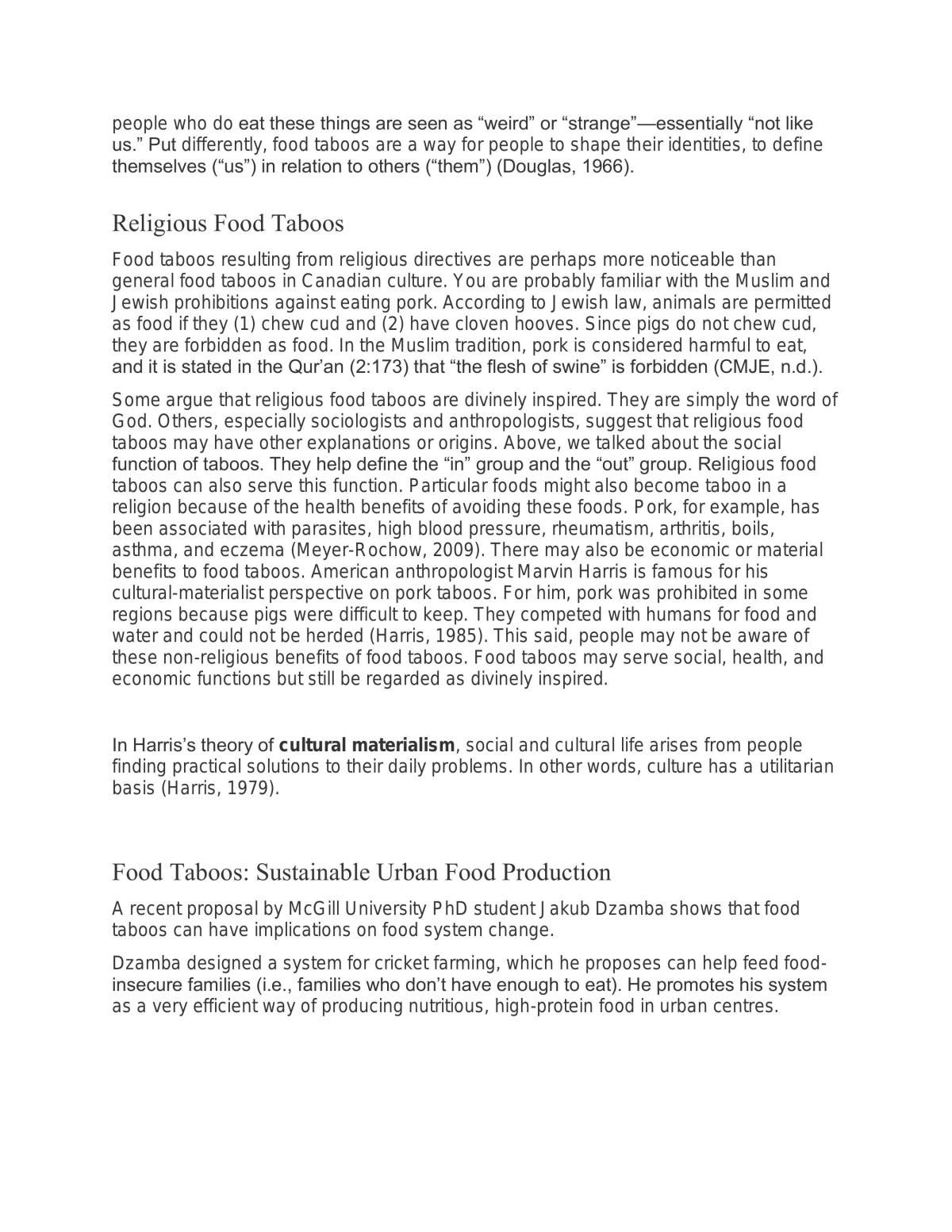 Food Studies Notes - Page 31