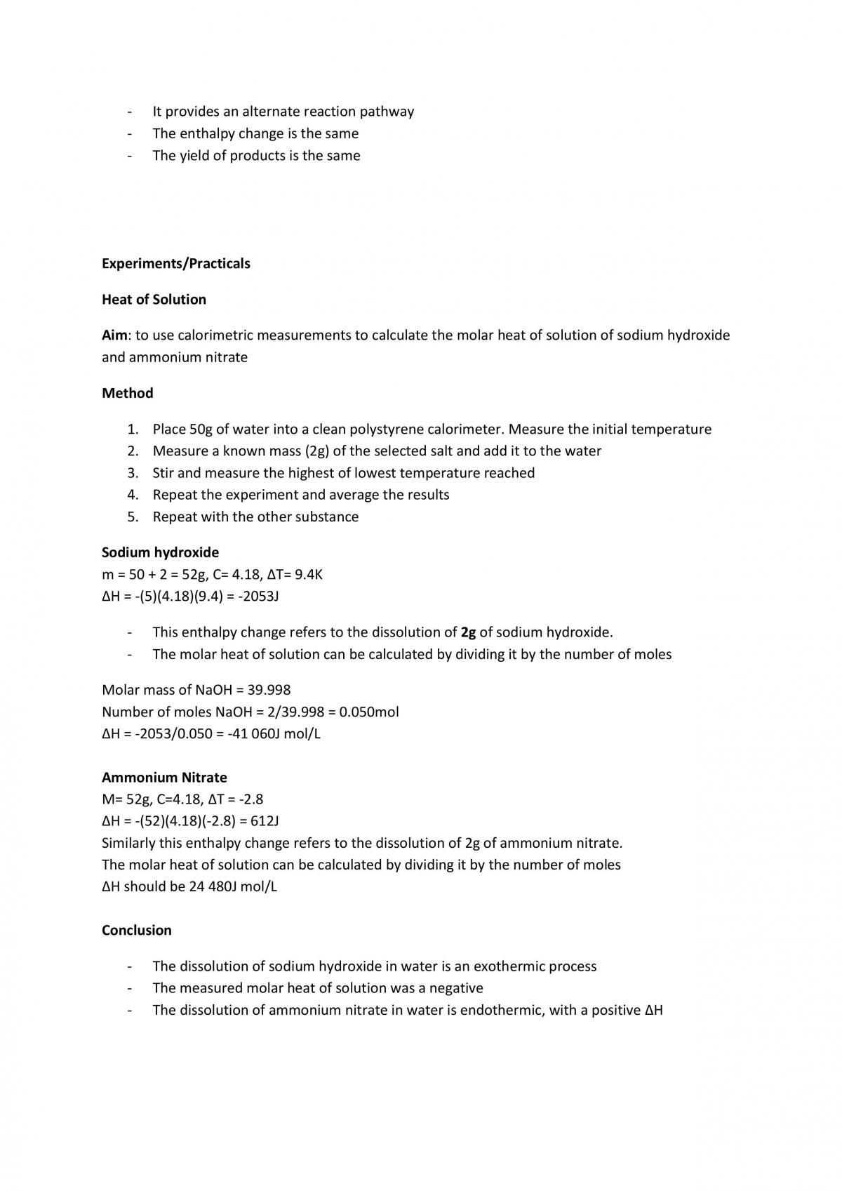 Chemistry Notes - Page 18