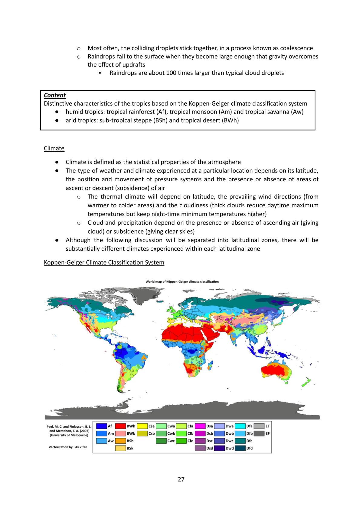 Theme 1 Atmospheric Circulation Notes  - Page 27