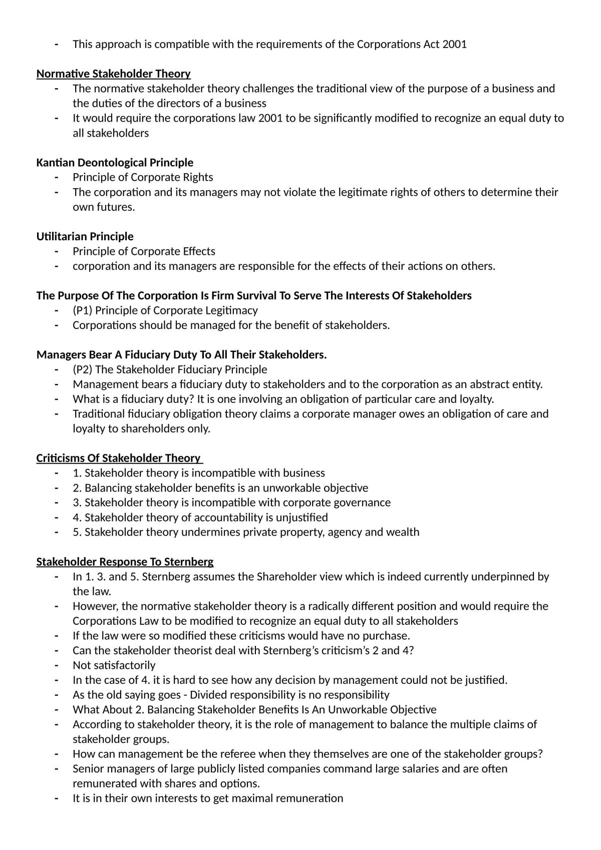 Corporate Social Responsibility and Business Ethic Notes - Page 16