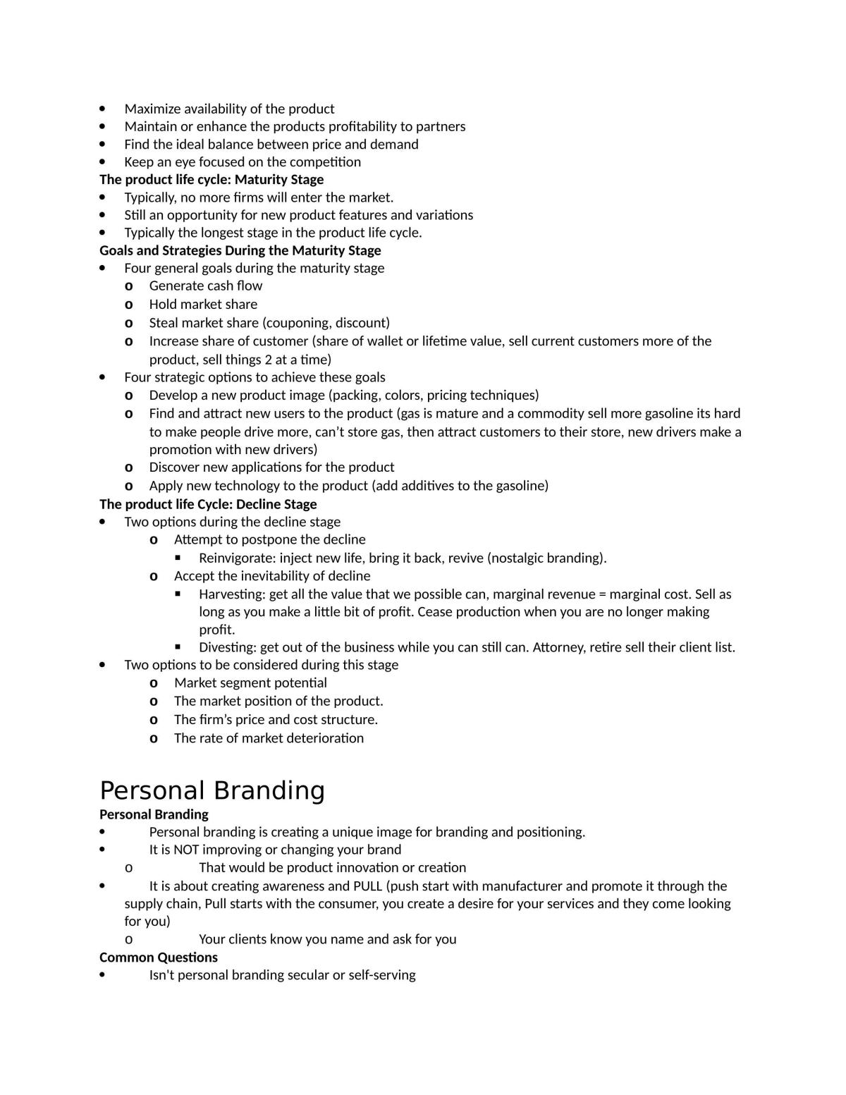 Marketing Strategy Notes - Page 15