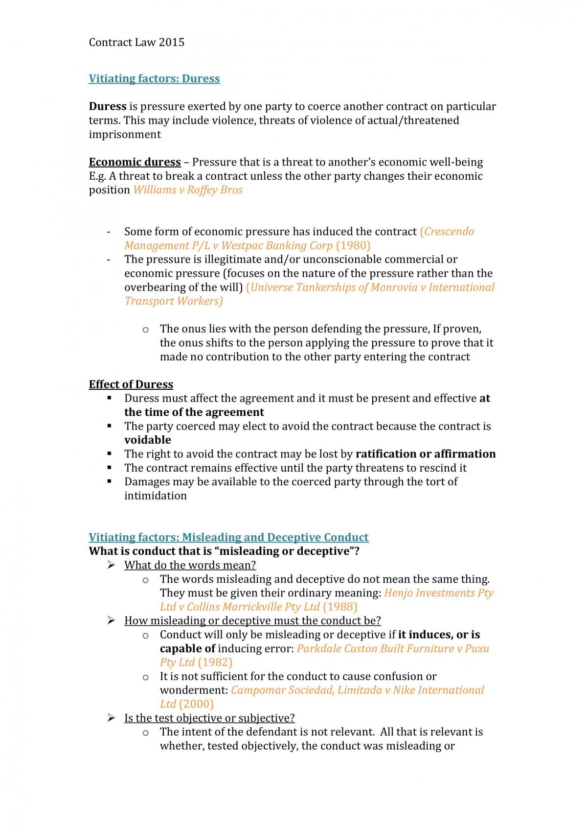 Comprehensive Contracts Notes - Page 60