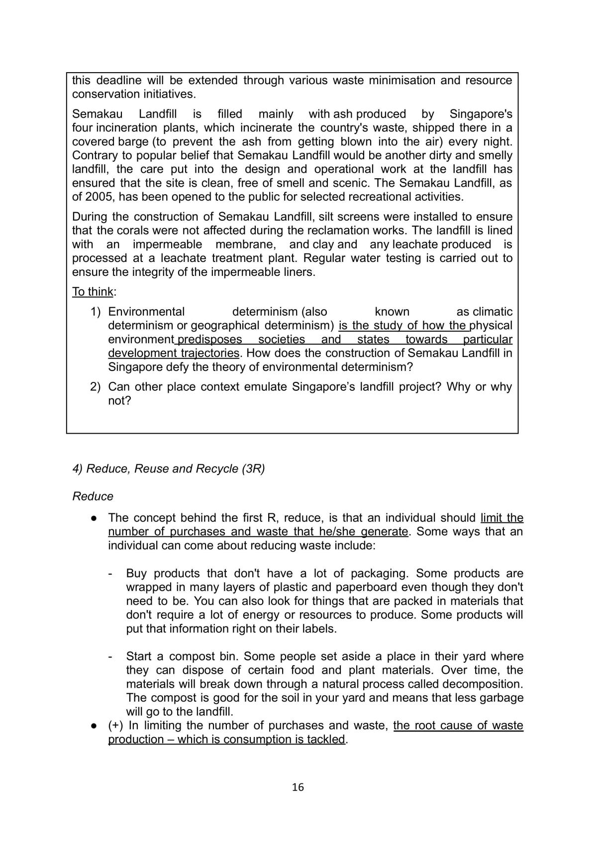 Waste Issues and Management - Page 16