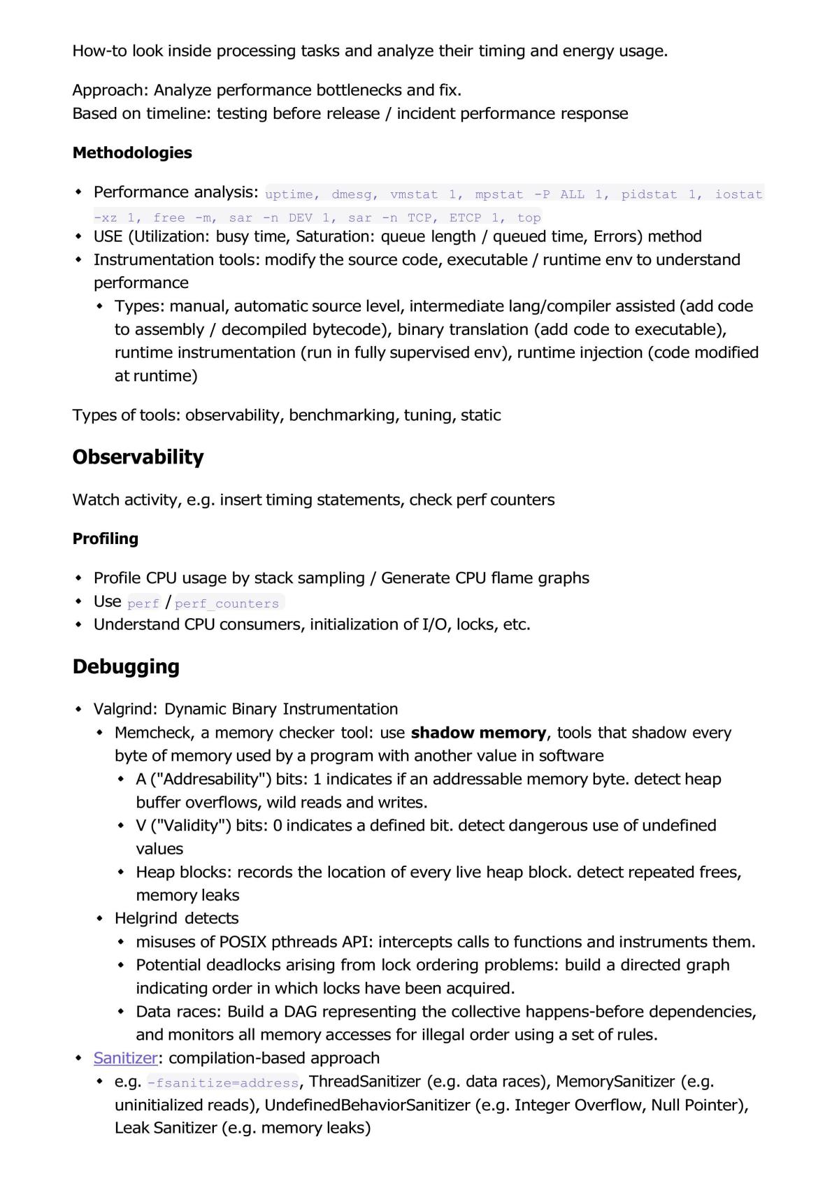 Summary Notes for CS3210 - Page 15