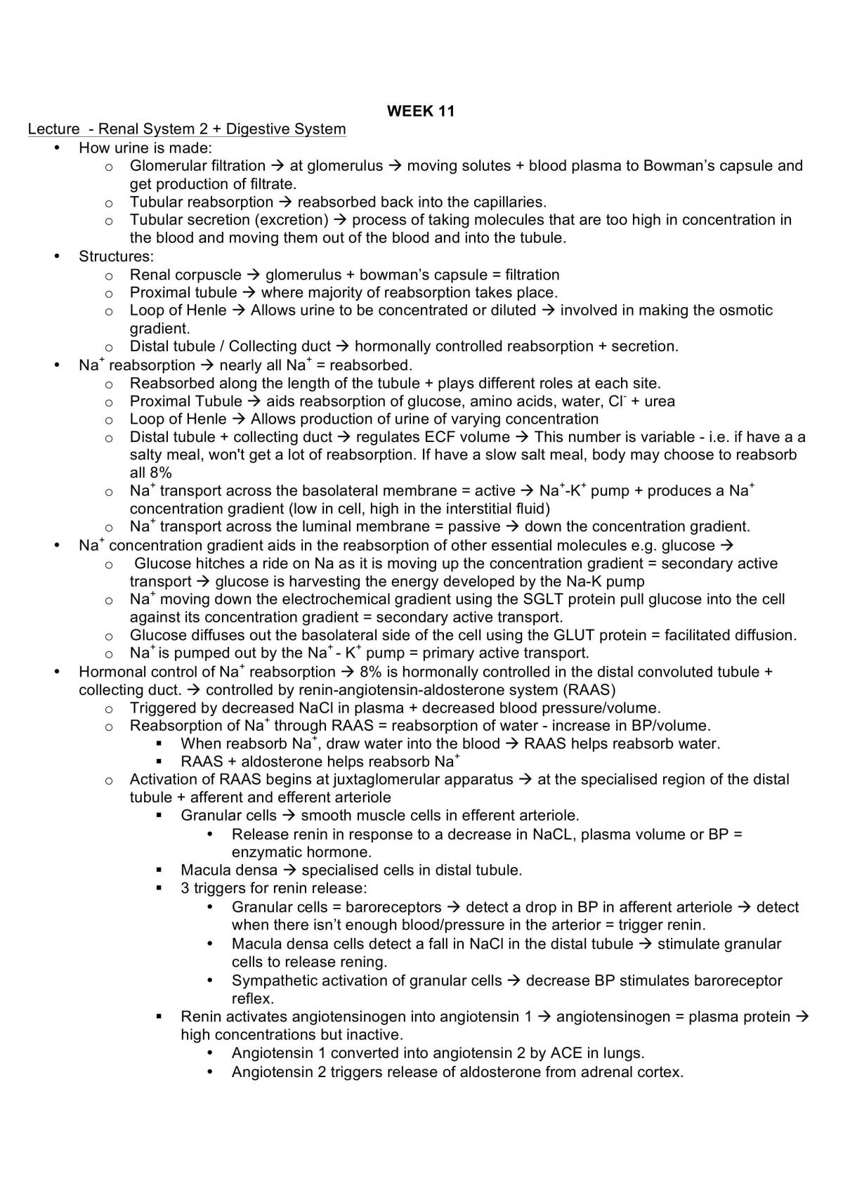 PHYL2067 Study Notes - Page 19