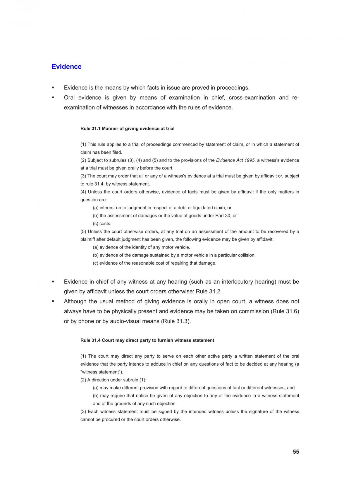 Dispute Resolution & Civil Procedure - Page 55