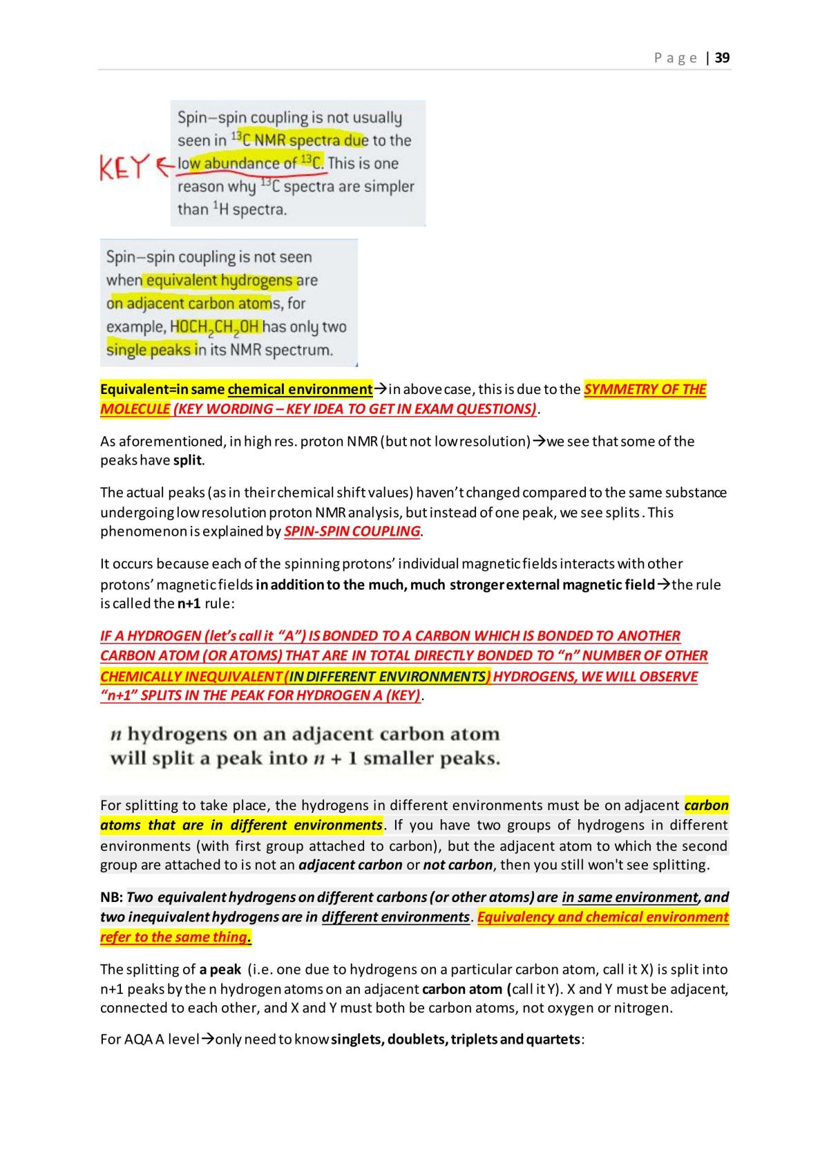 Organic Chemistry Study Notes - Page 39
