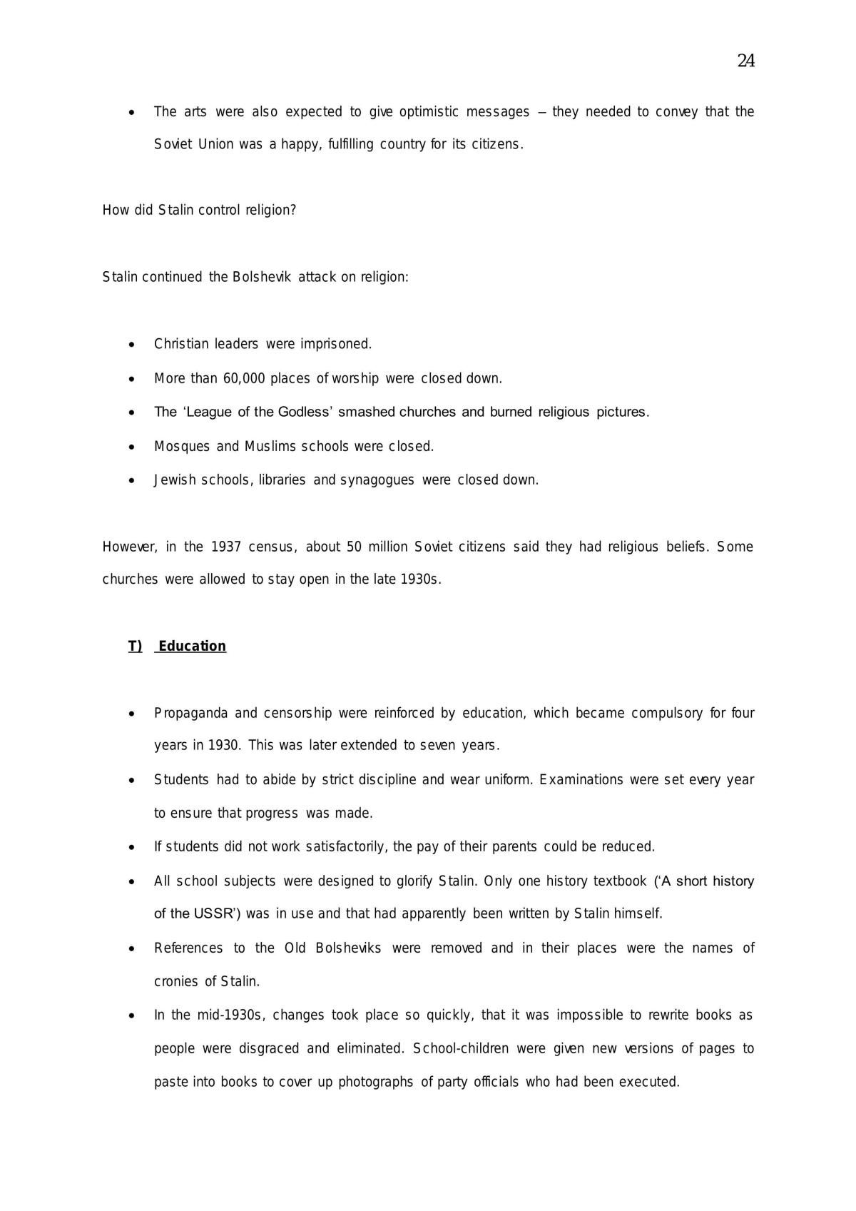 Complete Study Notes - Russia 1917 - 1939 - Page 24
