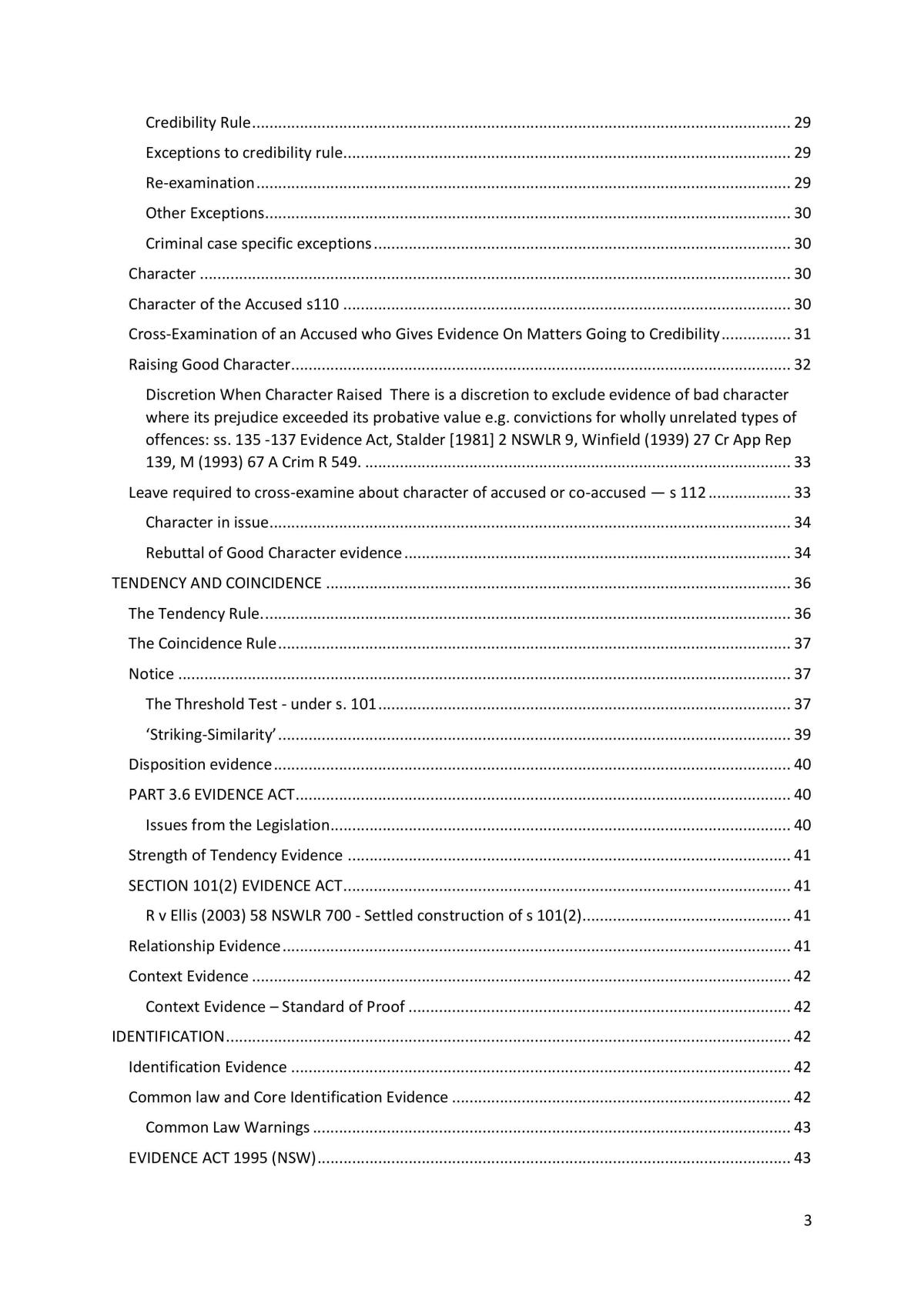 Evidence Notes - Page 3