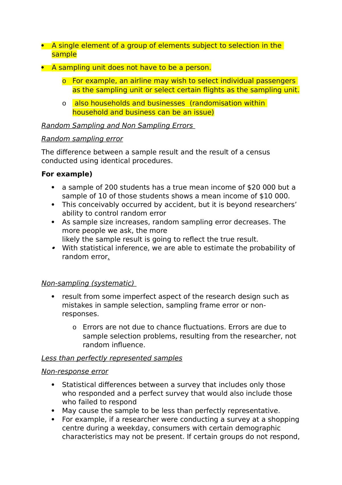 Marketing Research Analysis Notes - Page 28