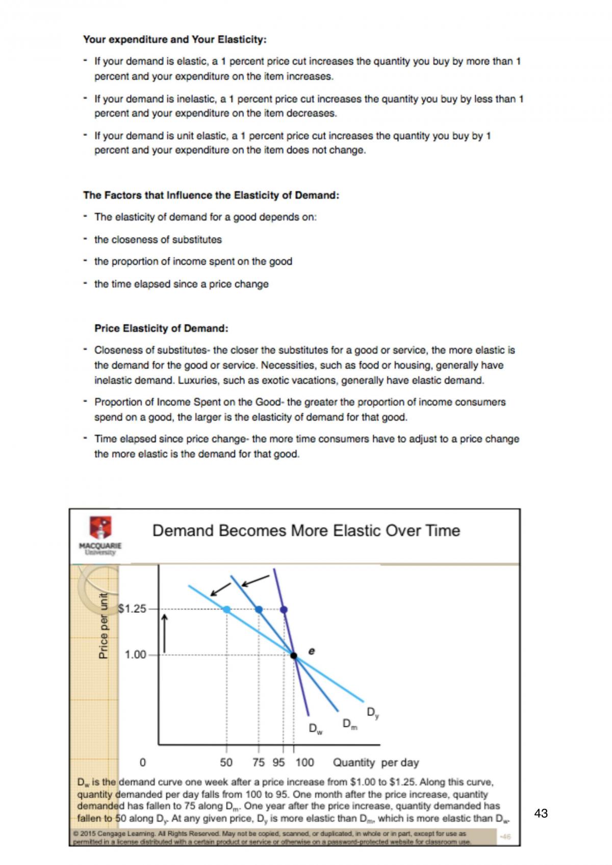 Summarised ECON111 Notes MQ - Page 43