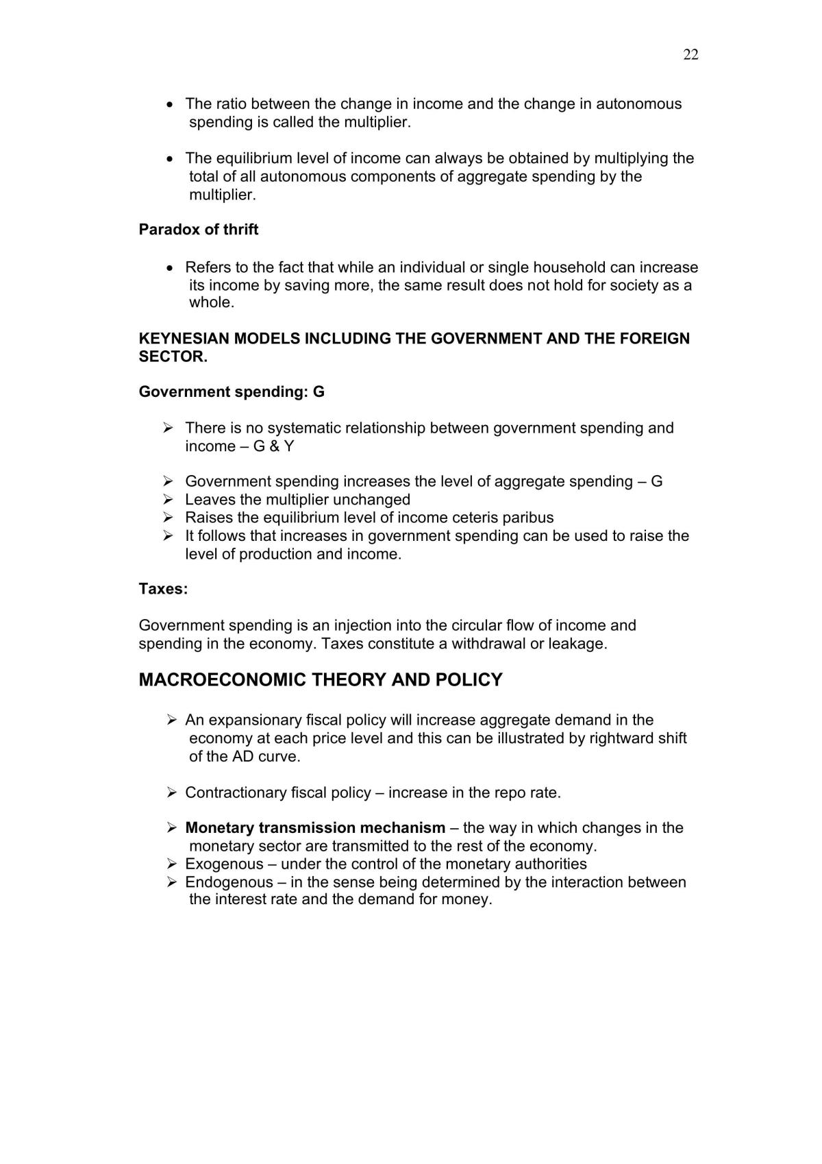 Microeconomics Course Notes - Page 22