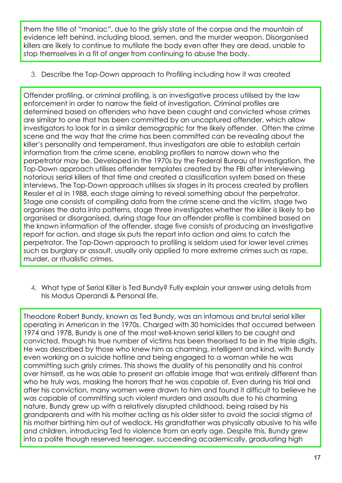 AS91847 Examine Pyschological Fields - Page 17