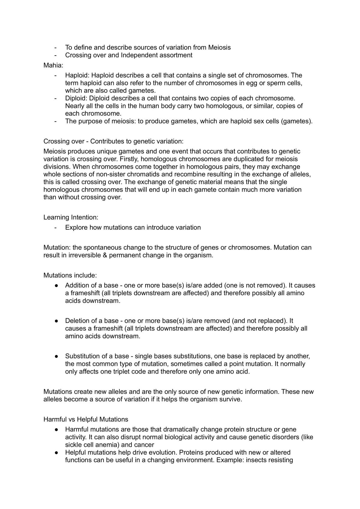 Level 2 NCEA Biology  - Page 26