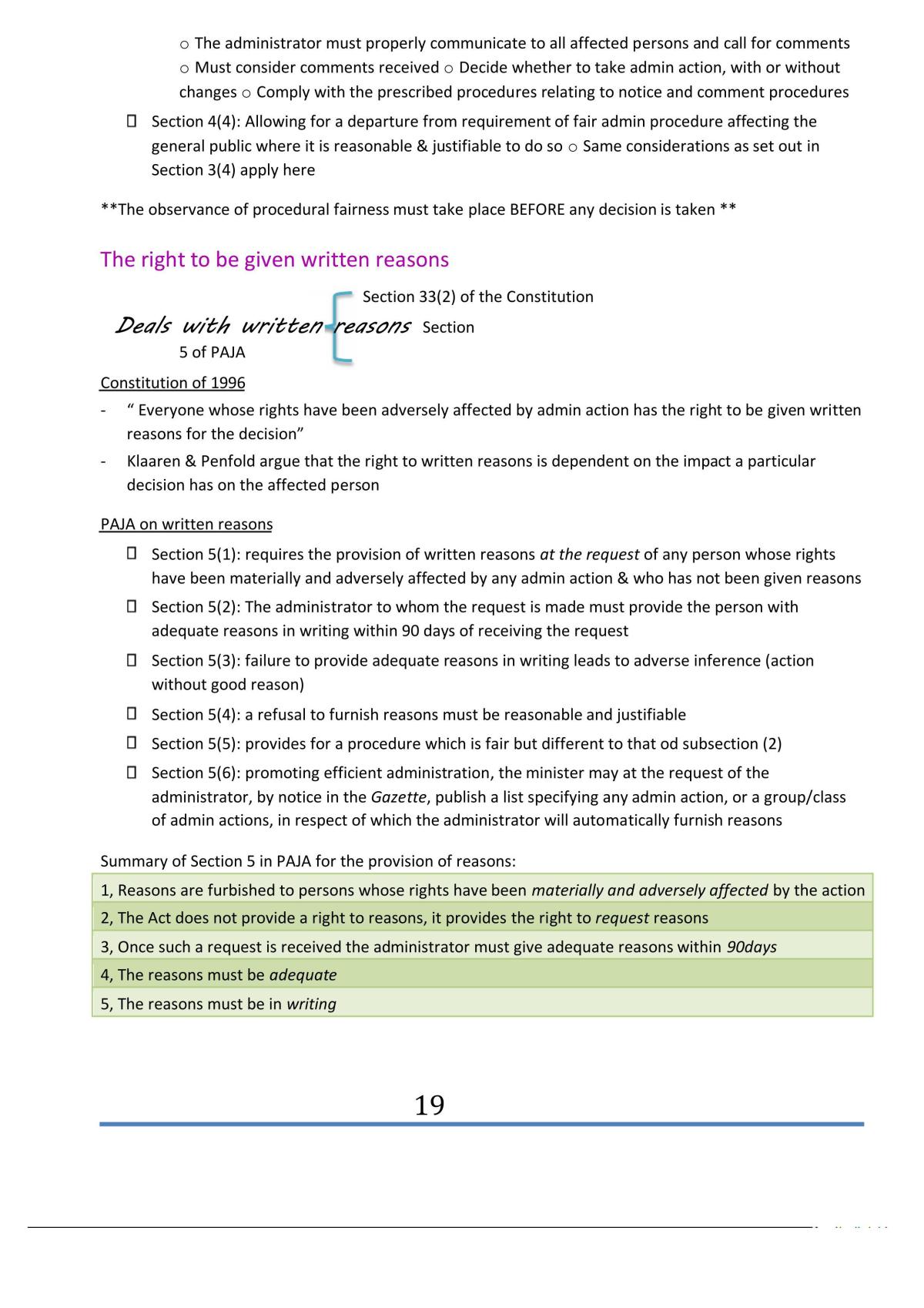 Administrative Law Study Notes - Page 19