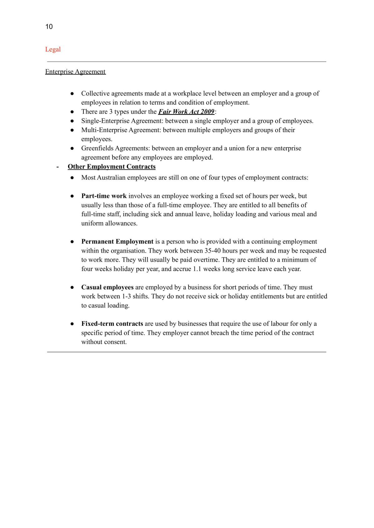 Human Resources Topic Notes - Page 10