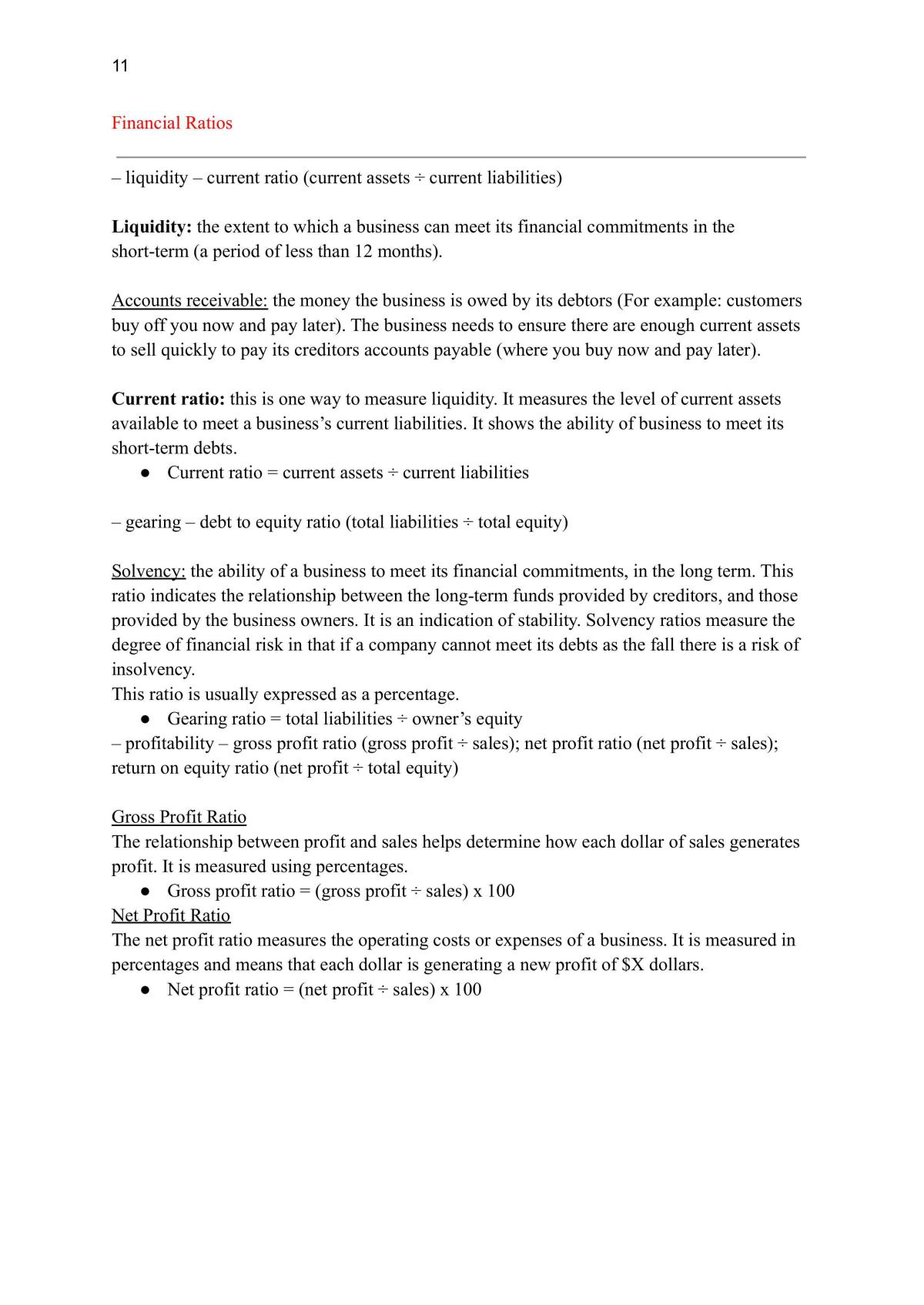 Finance Topic Notes - Page 11