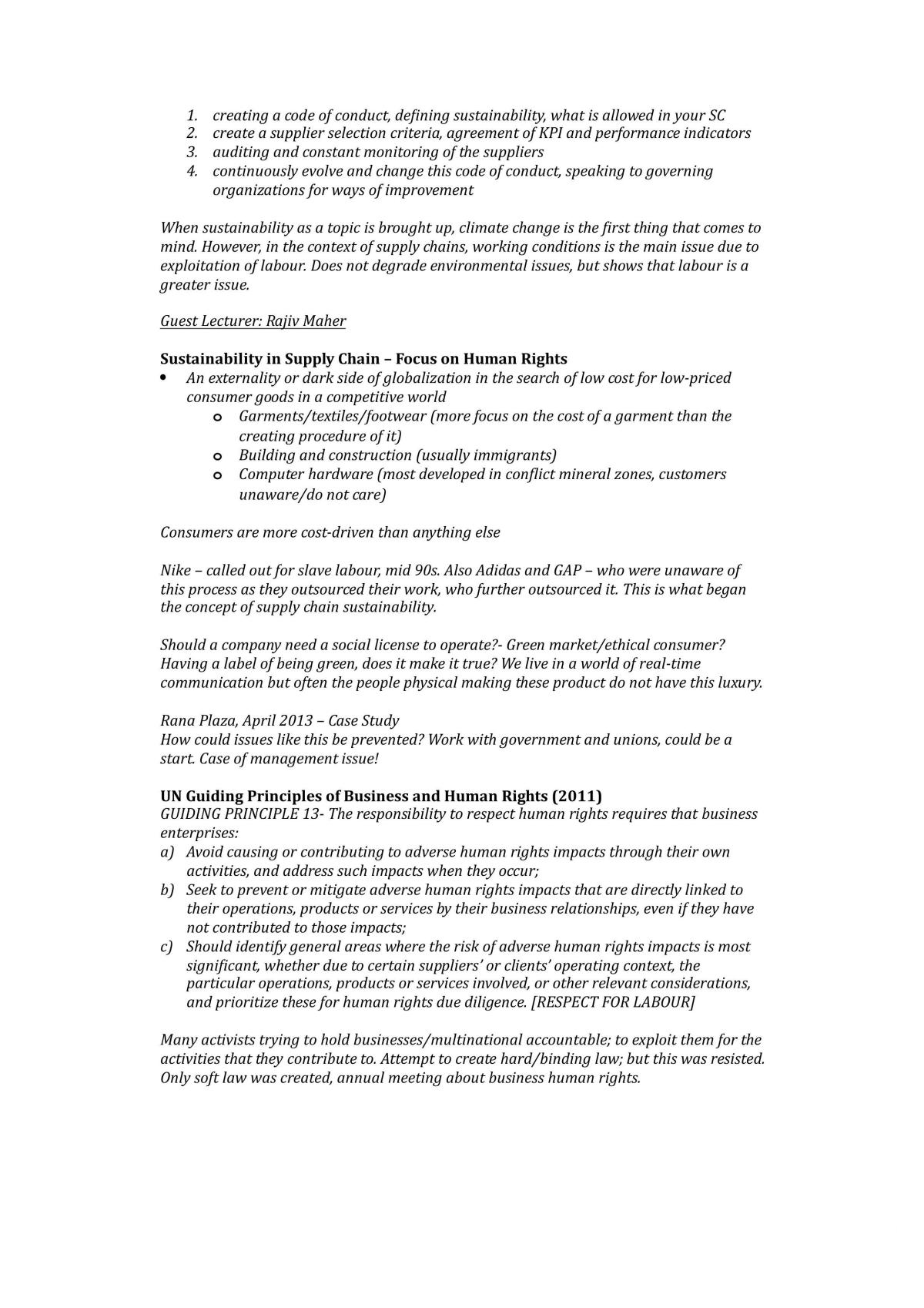 Supply Chain Management Summary - Page 23