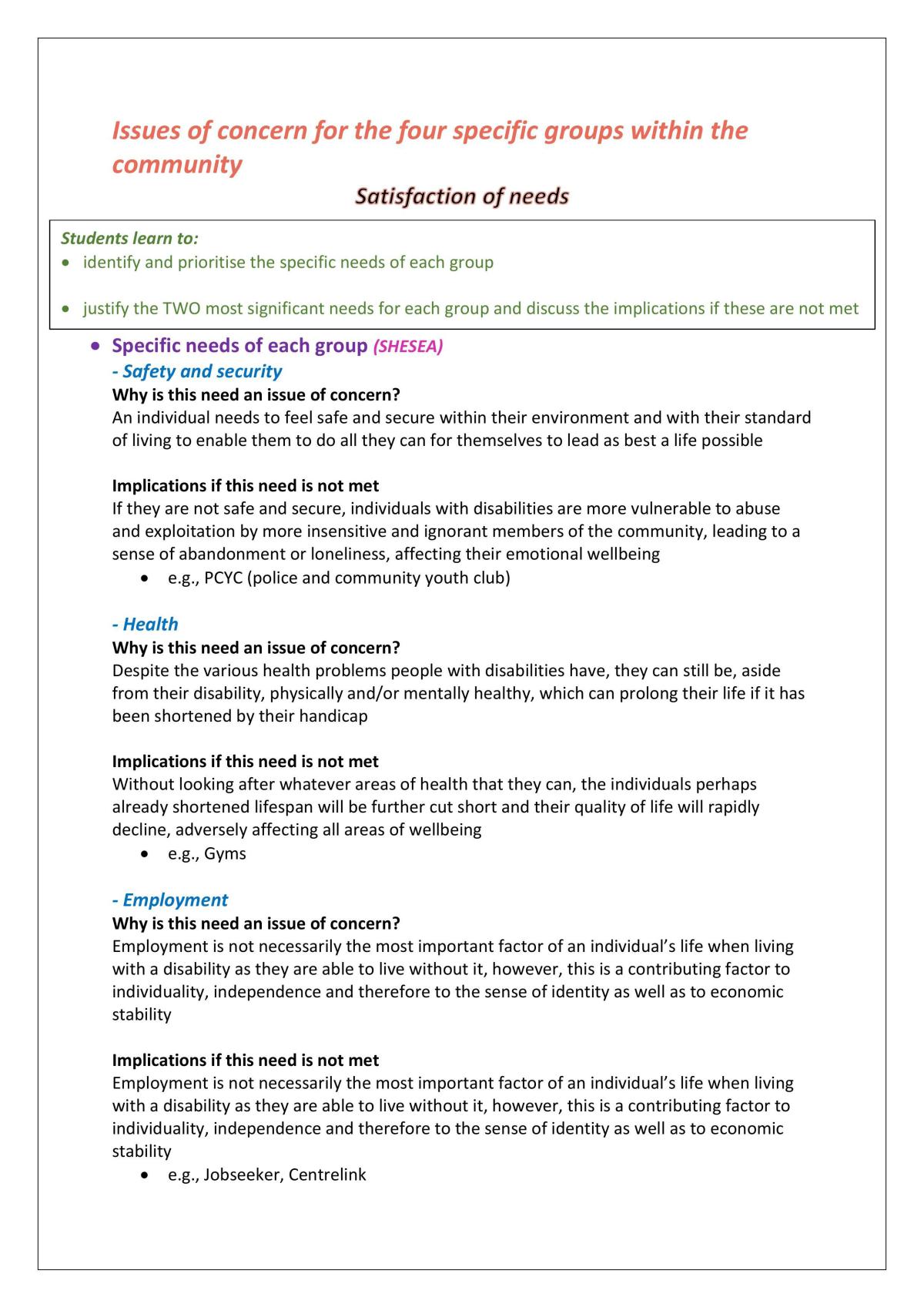 Groups in Context Full Syllabus study notes - Page 3