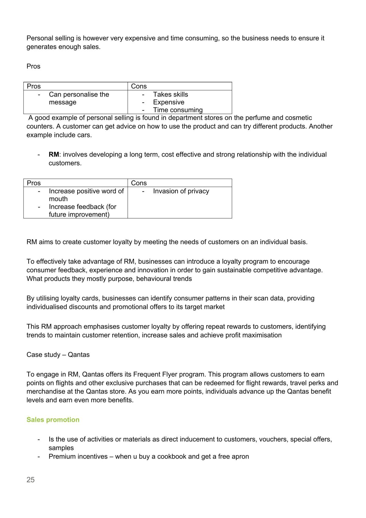 Hsc marketing complete notes - Page 25