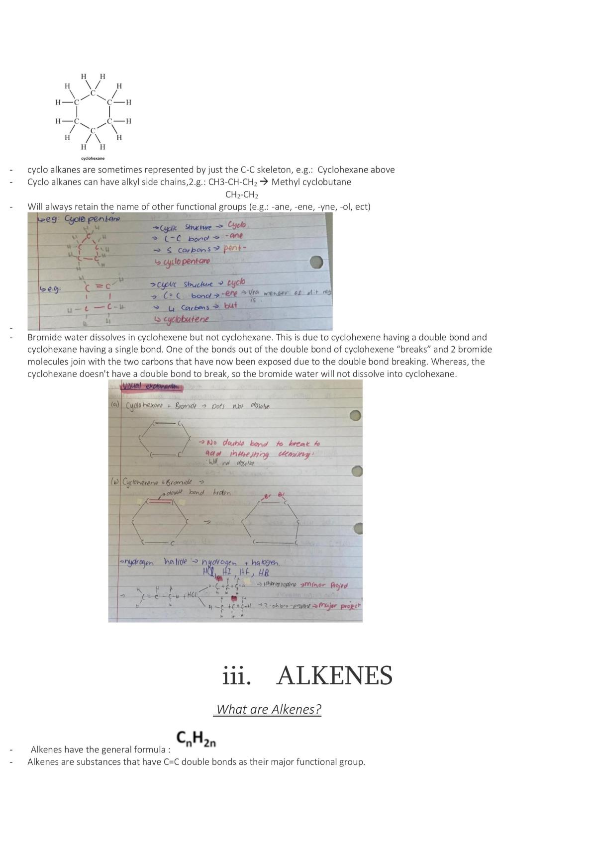Ncea Level 2 Organic Chemistry Full Study Notes  - Page 15