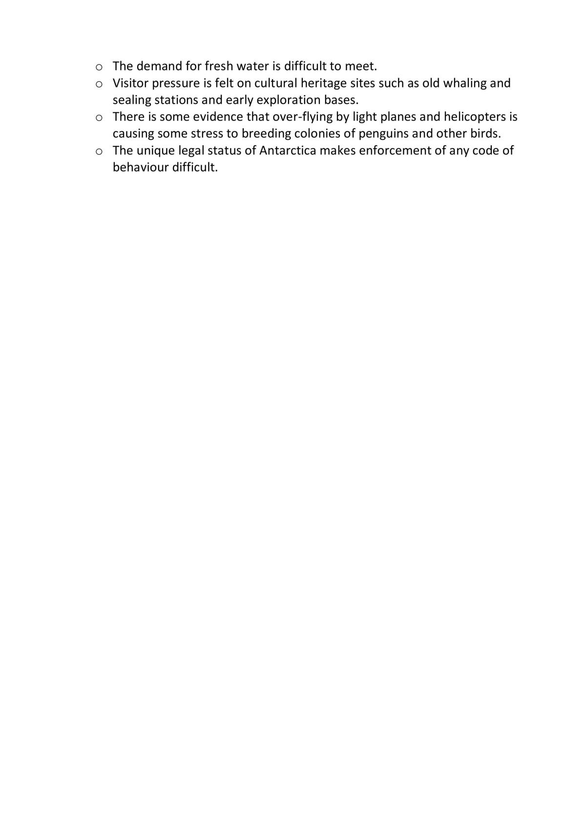 AS Level Geography Full subject Notes on Cold Environments - Page 24