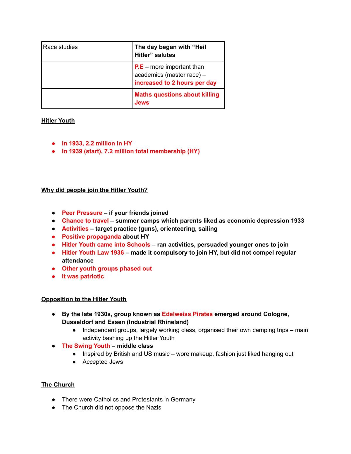 GCSE AQA History study notes - Page 33