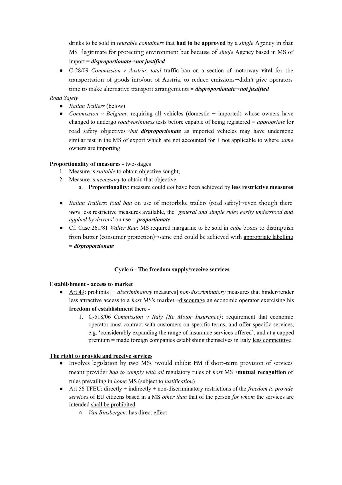 Summary of European Union Law - Page 37