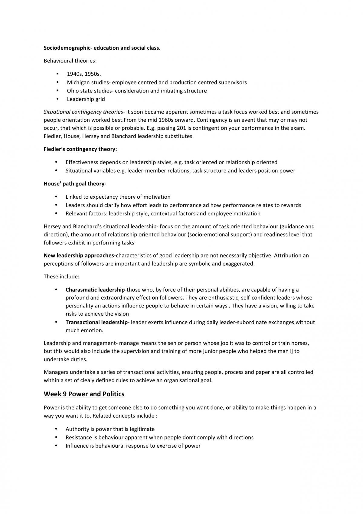 MGMT201 Completes Course Study Notes - Page 16